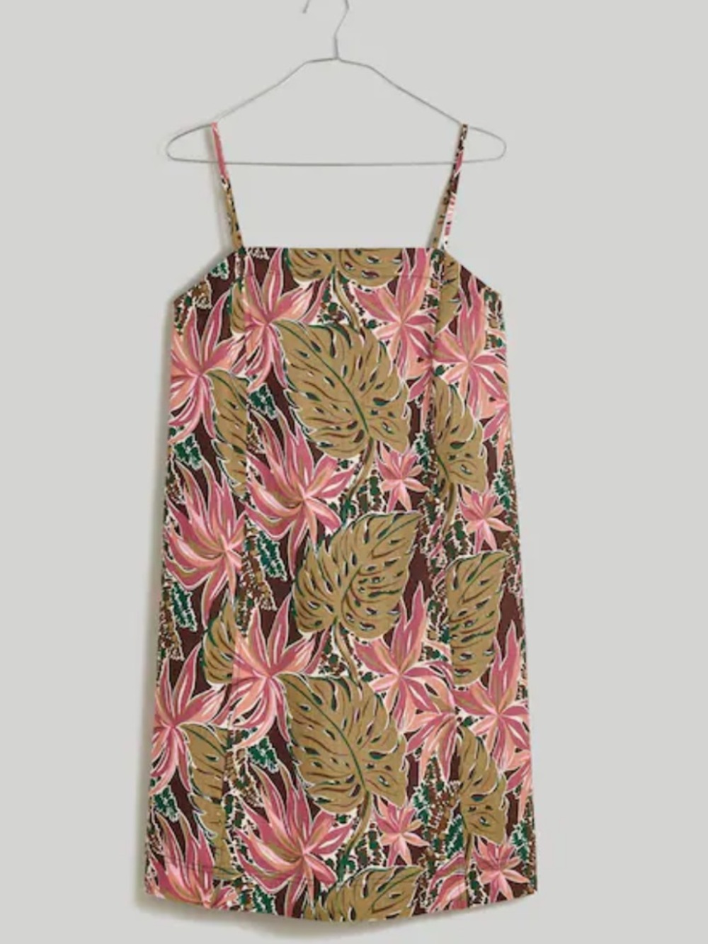 Madewell Womens Breathable Linen Mini Dress Size 4 Tropical Resort Wear Summer